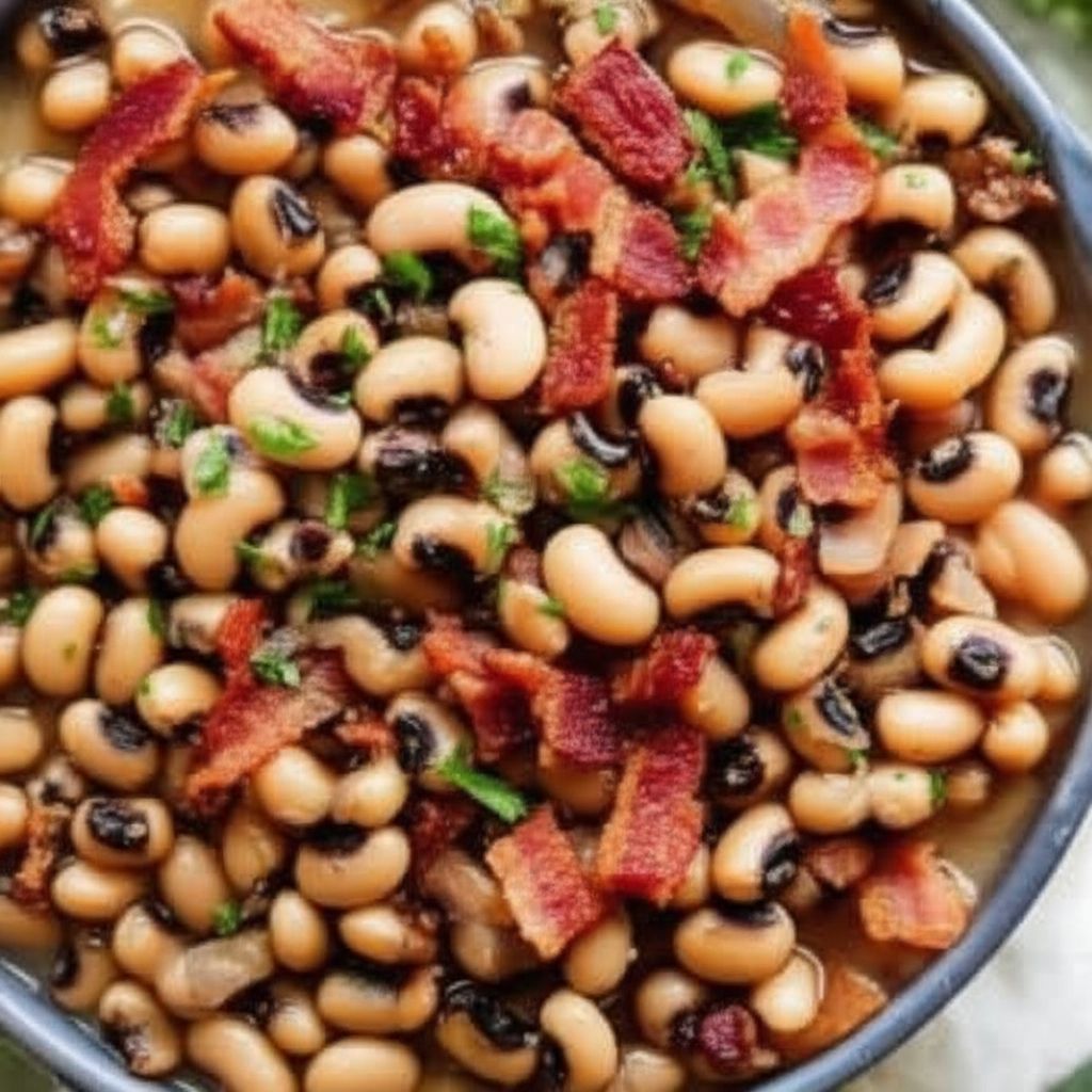 Black-Eyed Peas with Bacon