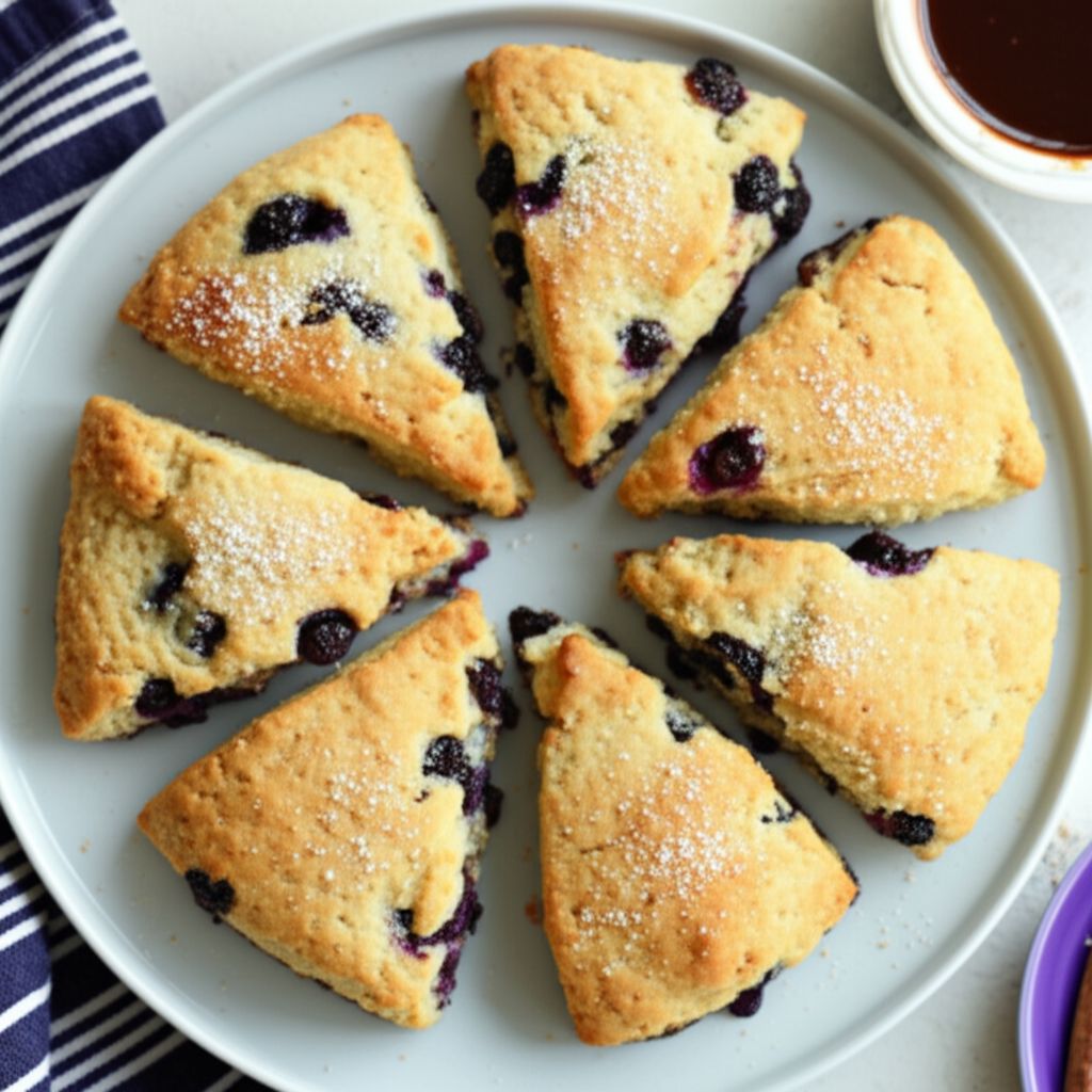 Blueberry-Lime Scones