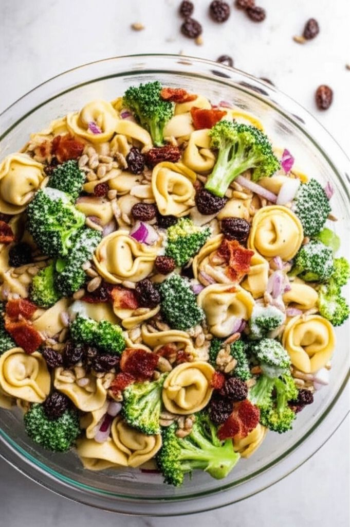 Broccoli and Tortellini Salad