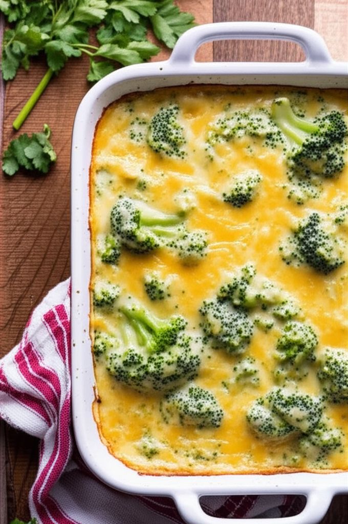 Campbell's Broccoli Rice Casserole