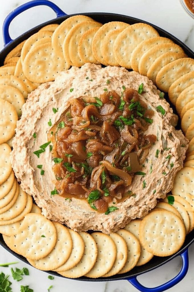 Caramelized Onion Dip With Bacon