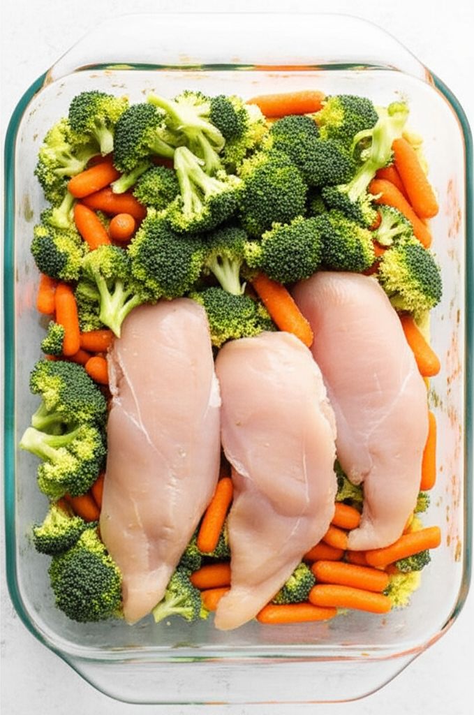 Cheesy Chicken Broccoli Bake