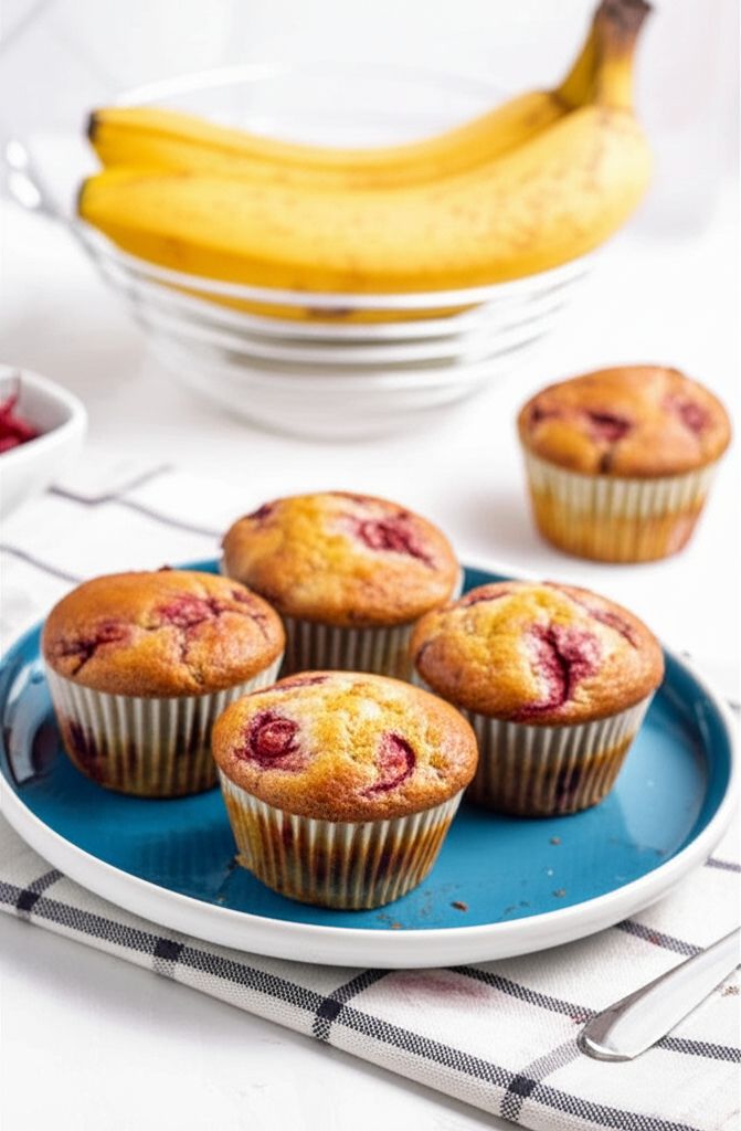 Cherry Vanilla Chip Muffins