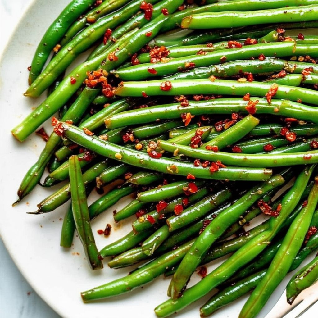 Chinese Peppered Green Beans
