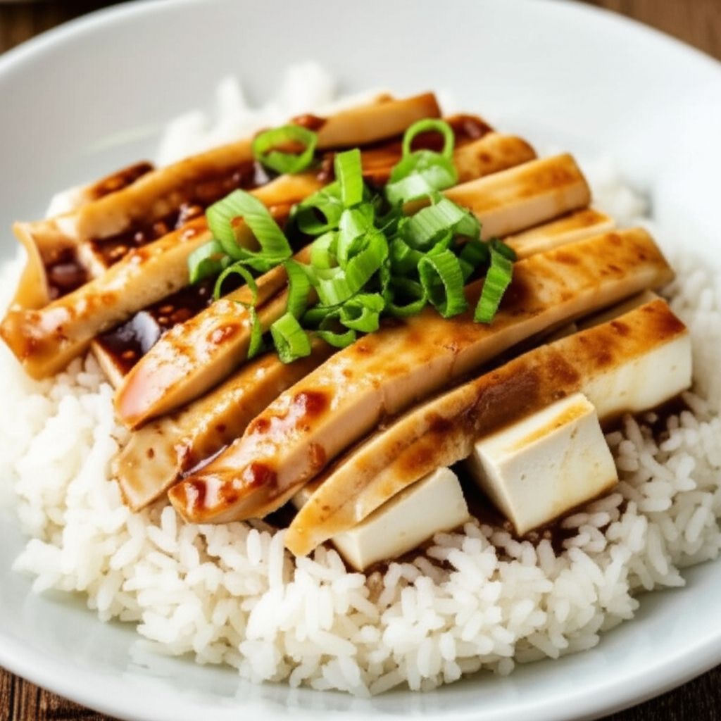 Chinese Steamed White Fish Fillet with Tofu (Cantonese Style)