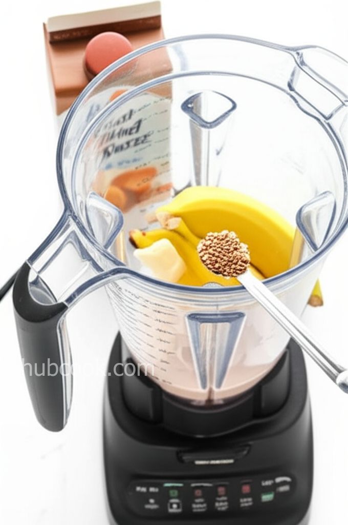 Chocolate Almond Banana Smoothie
