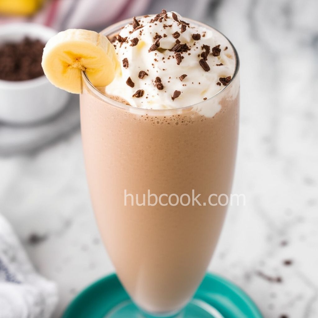 Chocolate Banana Milkshake