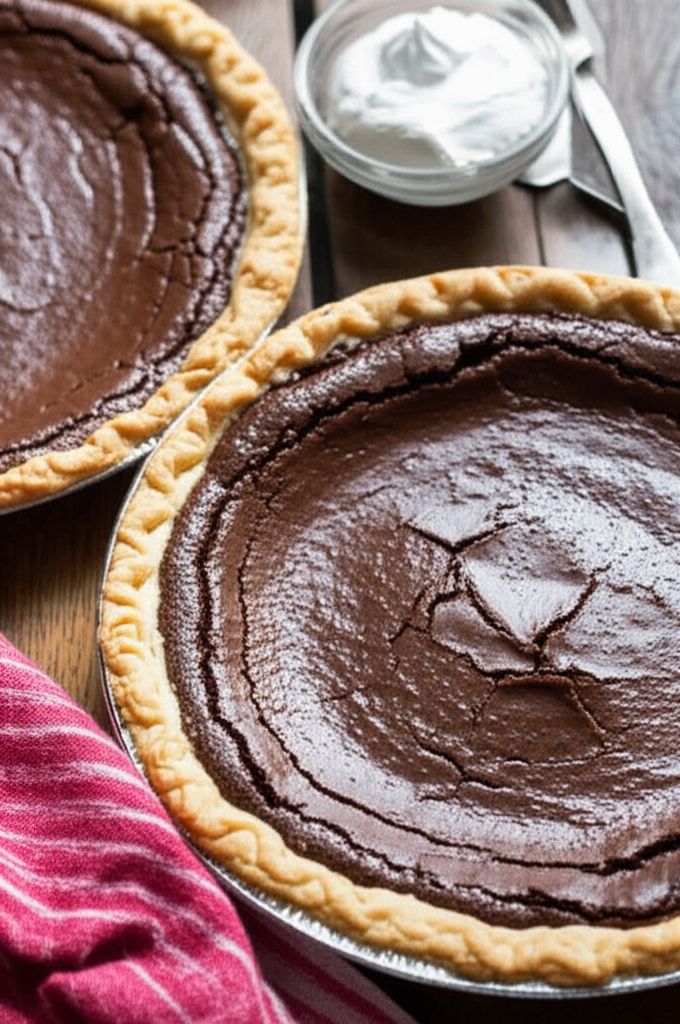Chocolate Chess Pie III