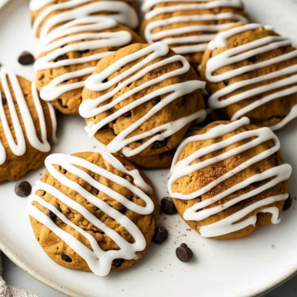 Chocolate Chip Pumpkin Spice Cookies