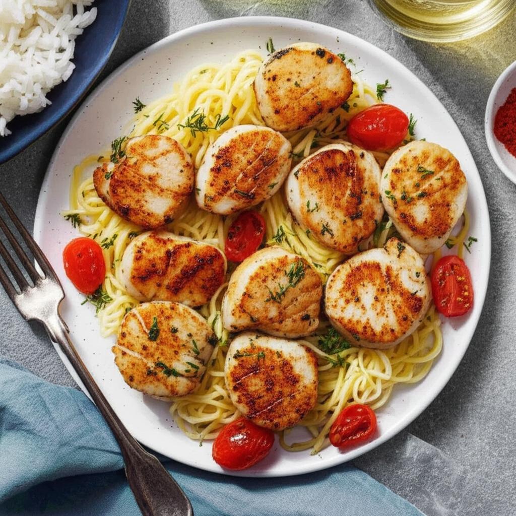Citrus Scallops II