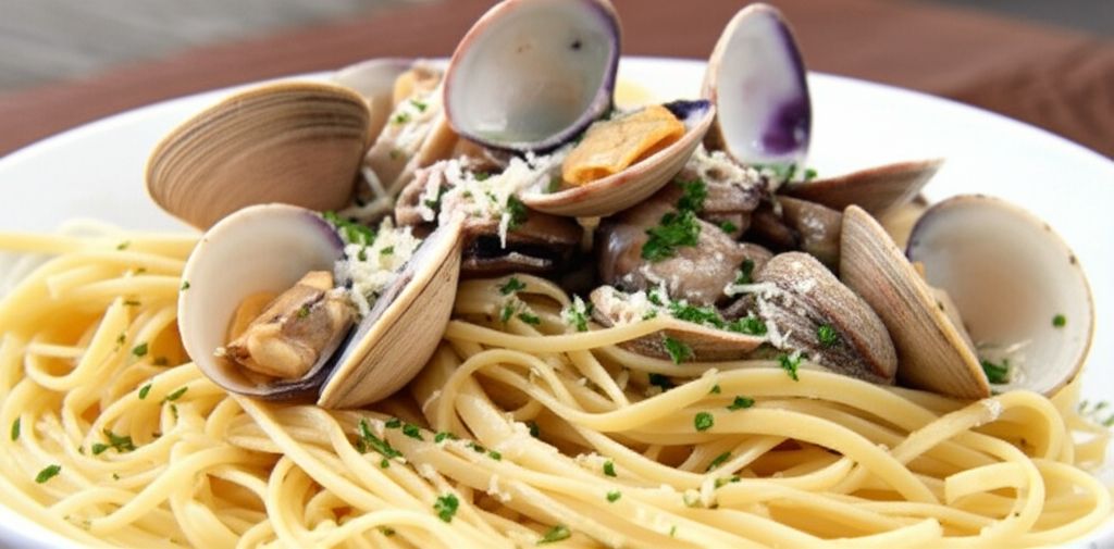 Clam Sauce with Linguine
