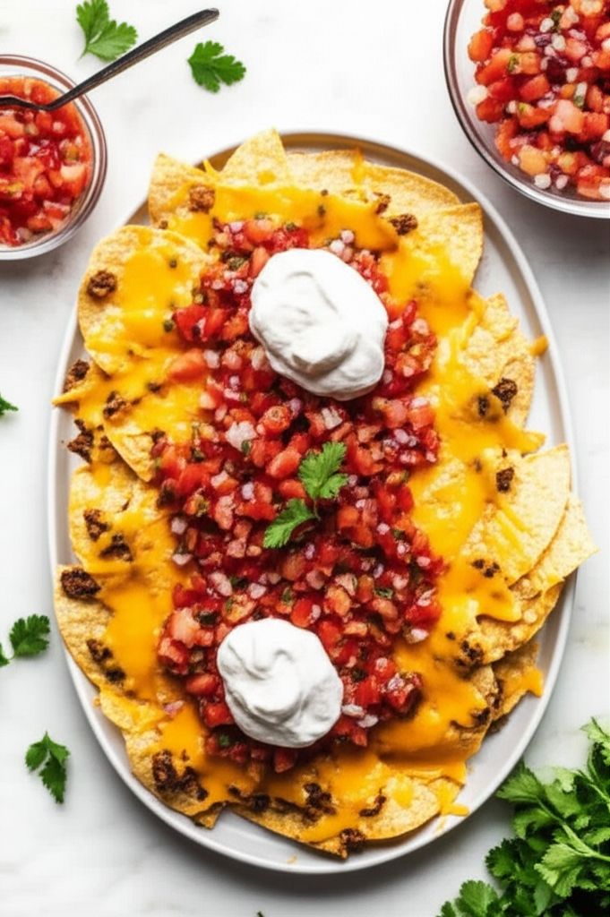 Classic Pub Style Nachos