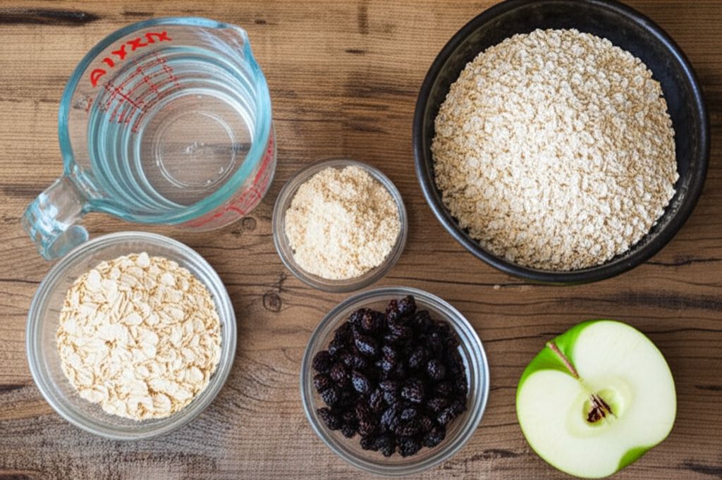 Creamy Apple Cinnamon Raisin Oatmeal