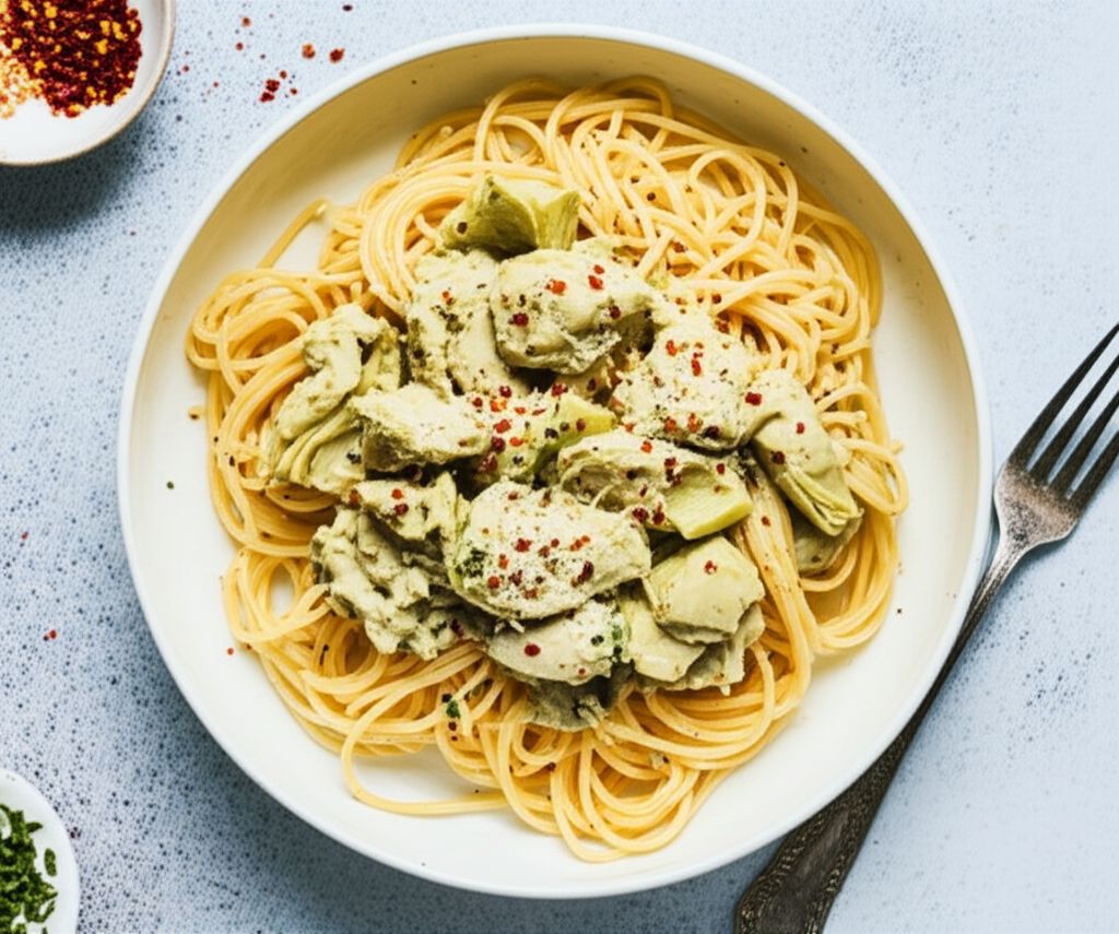 Creamy Artichoke Pasta