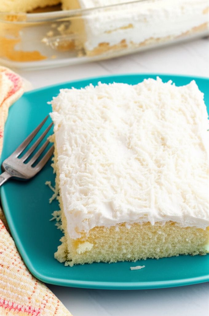 Creamy Coconut Cake