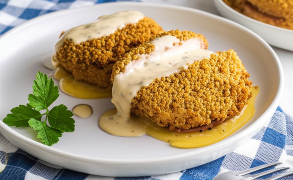 Different Chicken Cordon Bleu