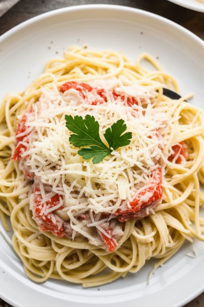 Easy Crab Linguine