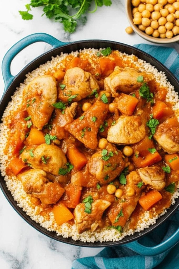 Easy Moroccan Chicken Tagine