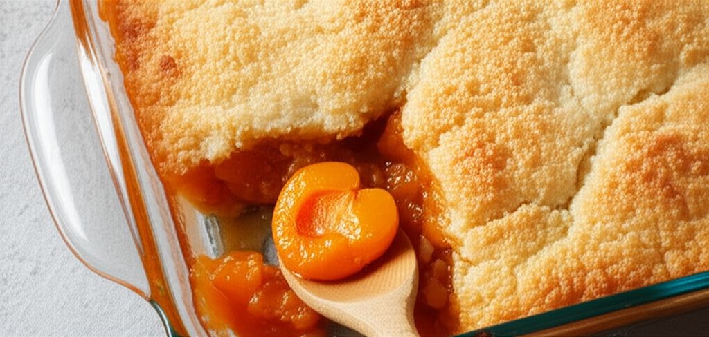 Fresh Apricot Cobbler