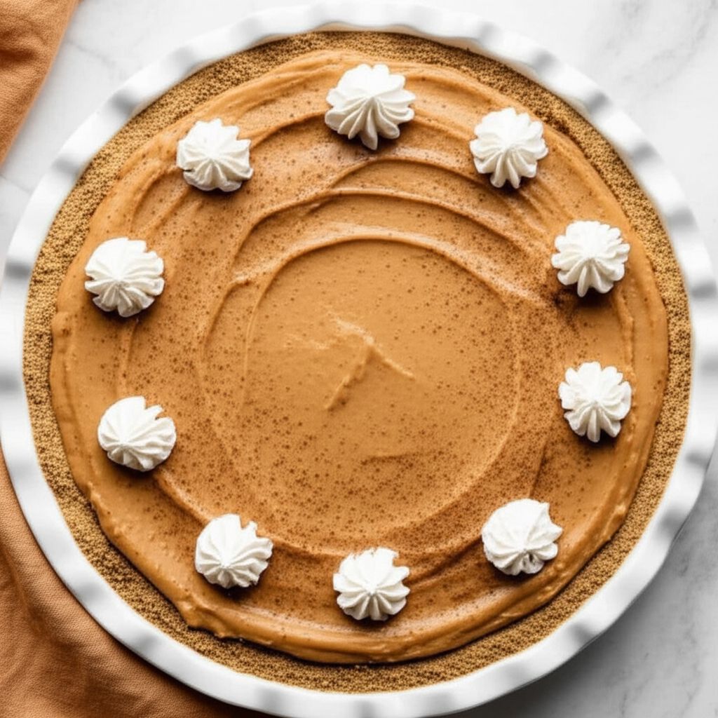 Frozen No-Bake Pumpkin Pie