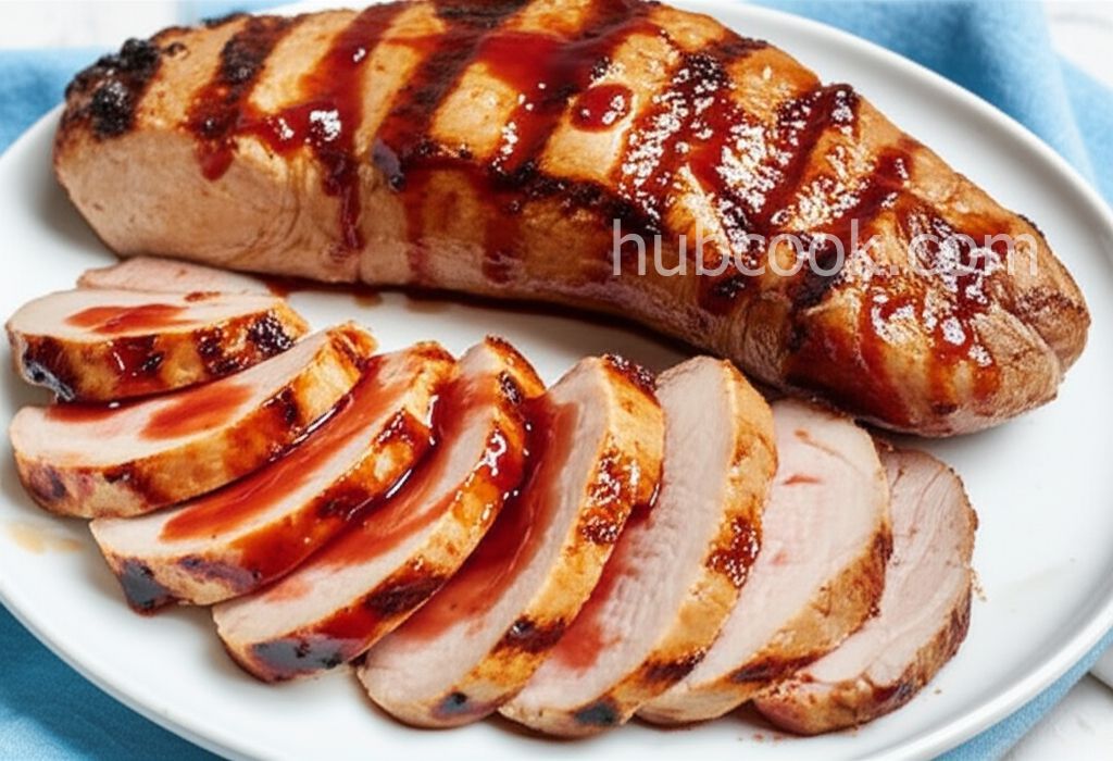 Fruity Grilled Pork Tenderloin