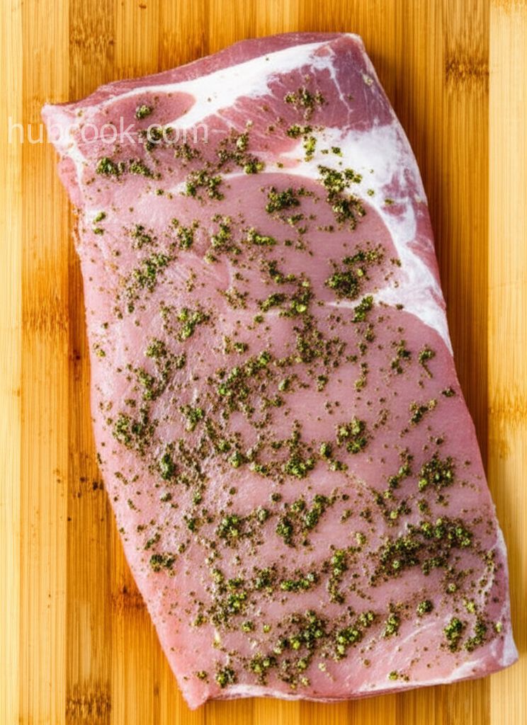 Garlic Herb Grilled Pork Tenderloin