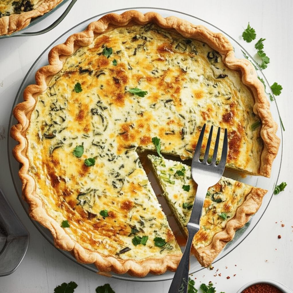 Goat Cheese and Leek Quiche