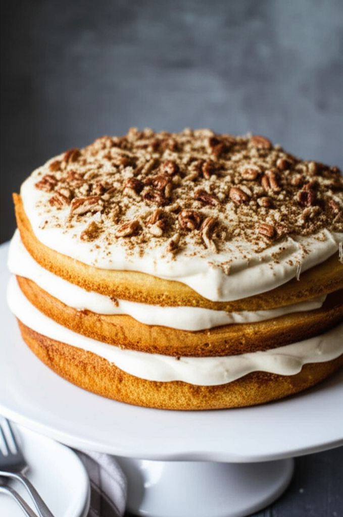 Italian Creme Layer Cake