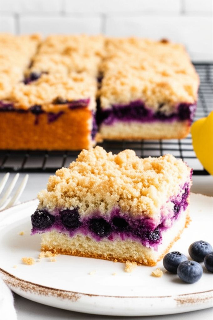 Lemon Blueberry Coffee Cake