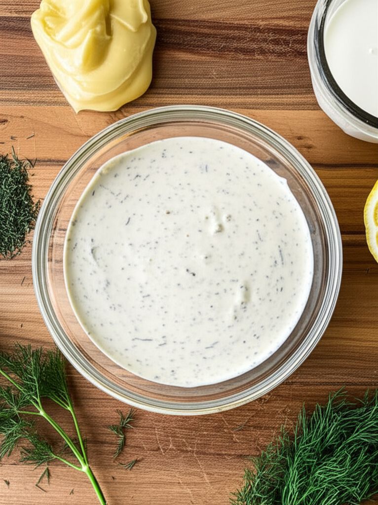 Lemon Dill Salad Dressing