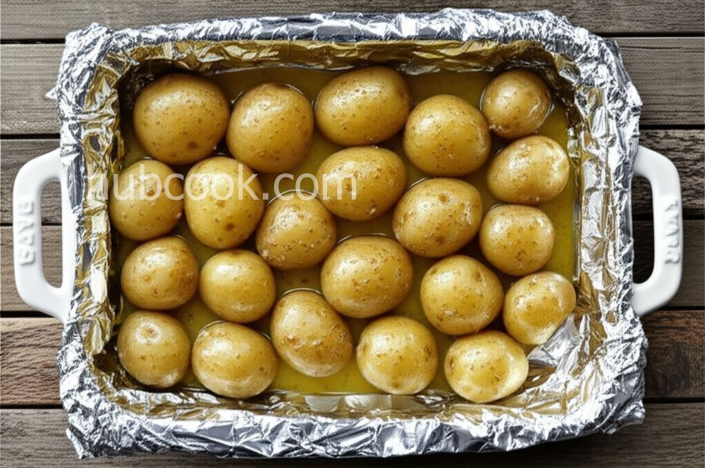 Lemon Horseradish New Potatoes