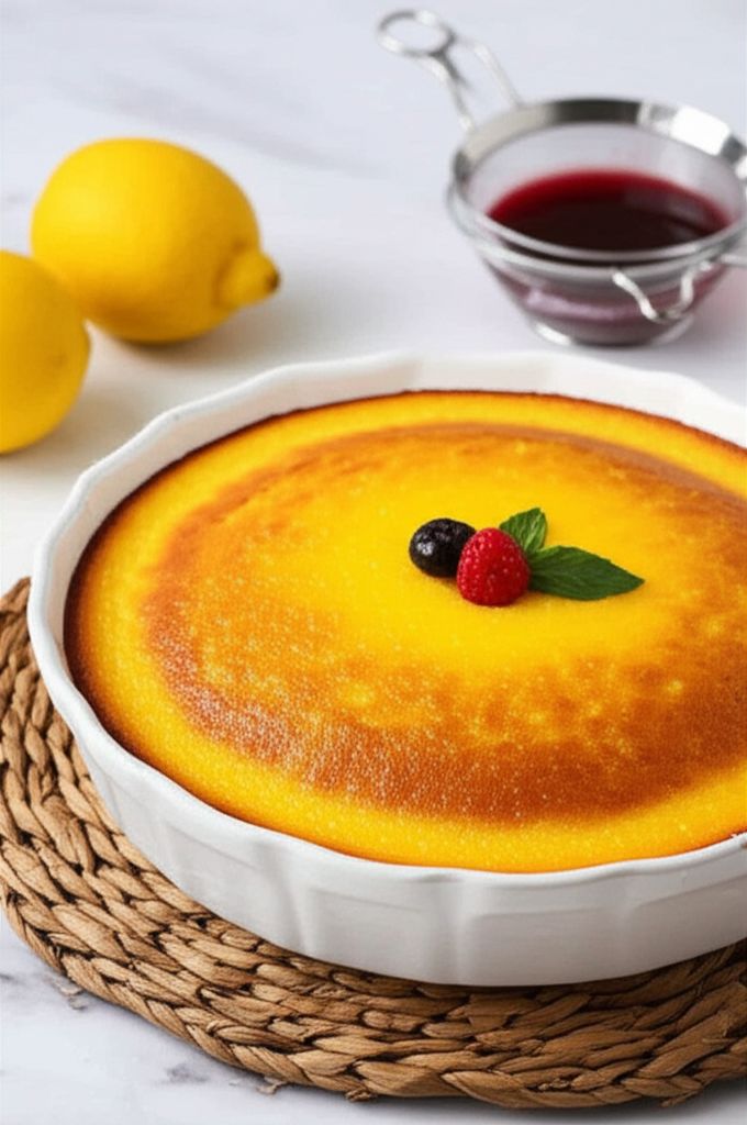 Lemon Pudding Cake II