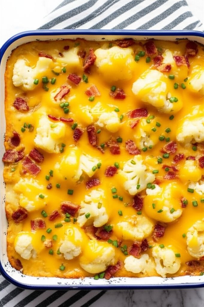 Loaded Cauliflower Casserole