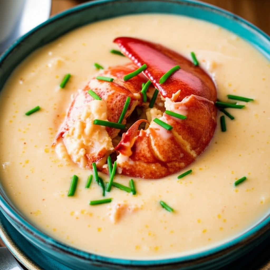 Lobster and Chive Bisque