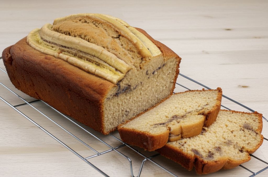 Lower Fat Banana Nut Bread