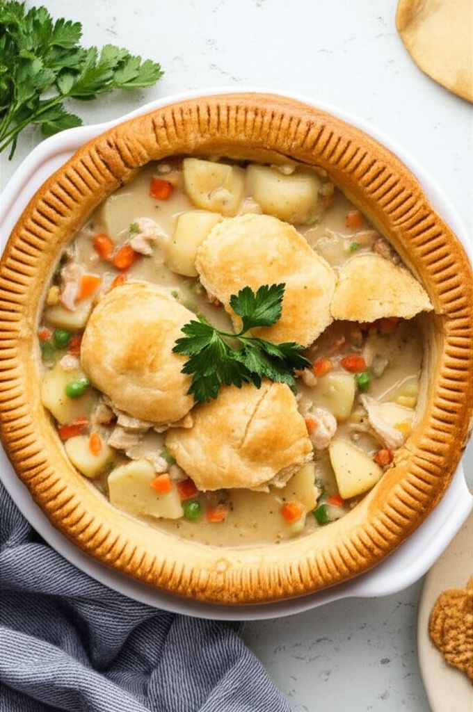 Low-Fat Chicken Pot Pie