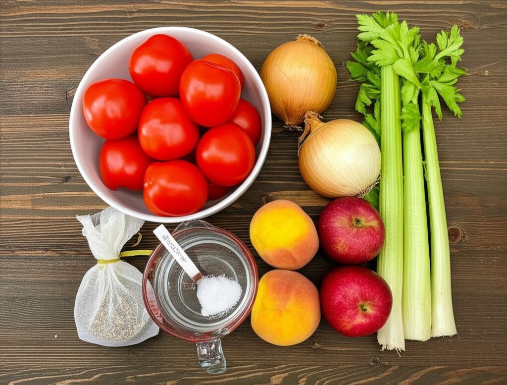 Lucy's Tomato and Peach Chutney