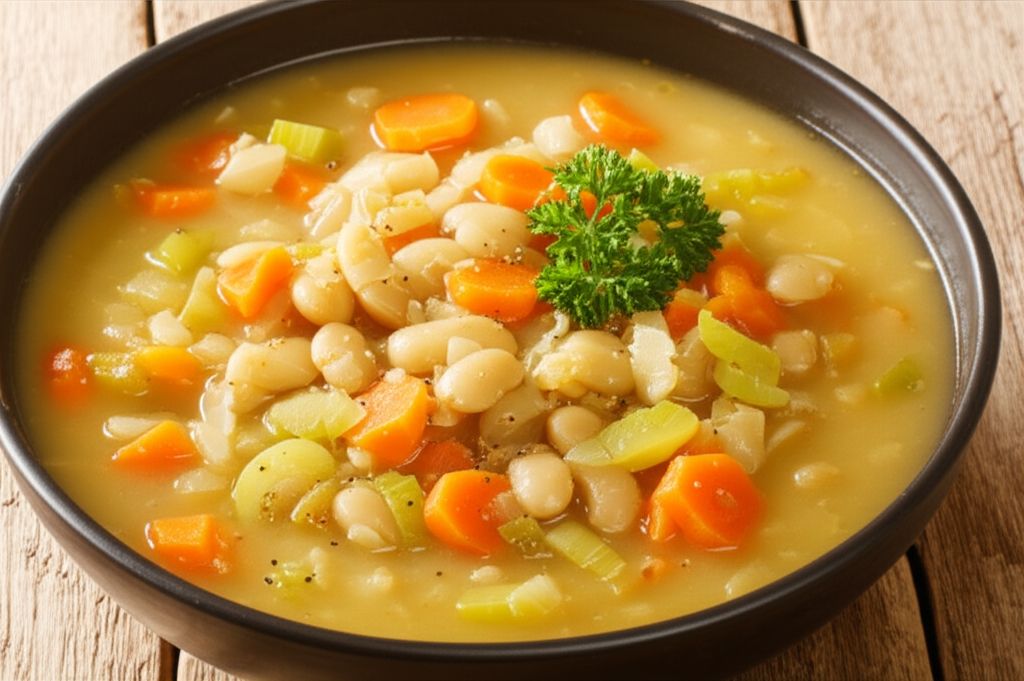 Luscious Lima Bean Soup