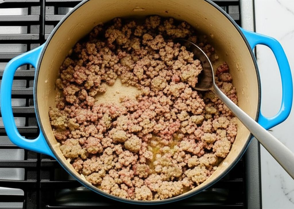 My Mom's Sausage and Rice Casserole