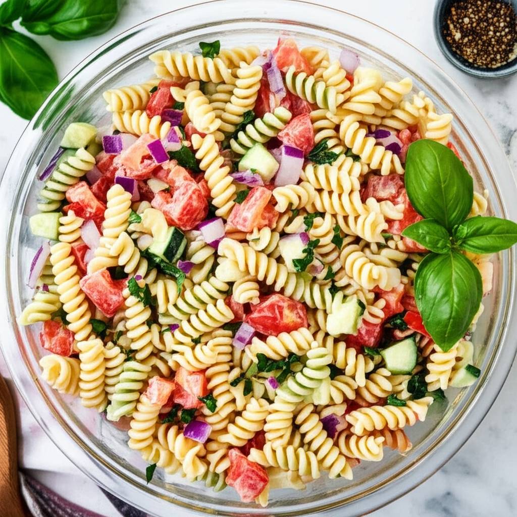 No-Mayo Pasta Salad