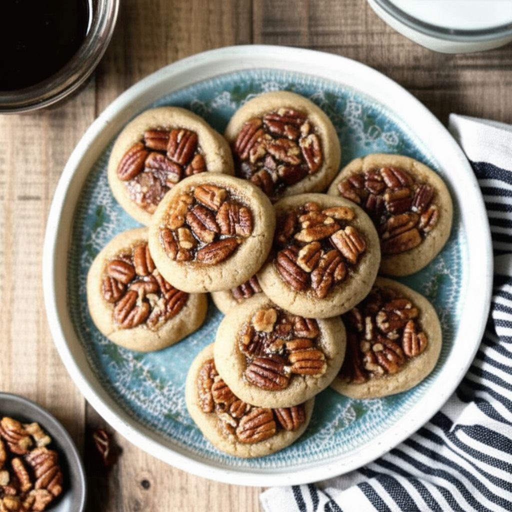 Pecan Filled Cookies