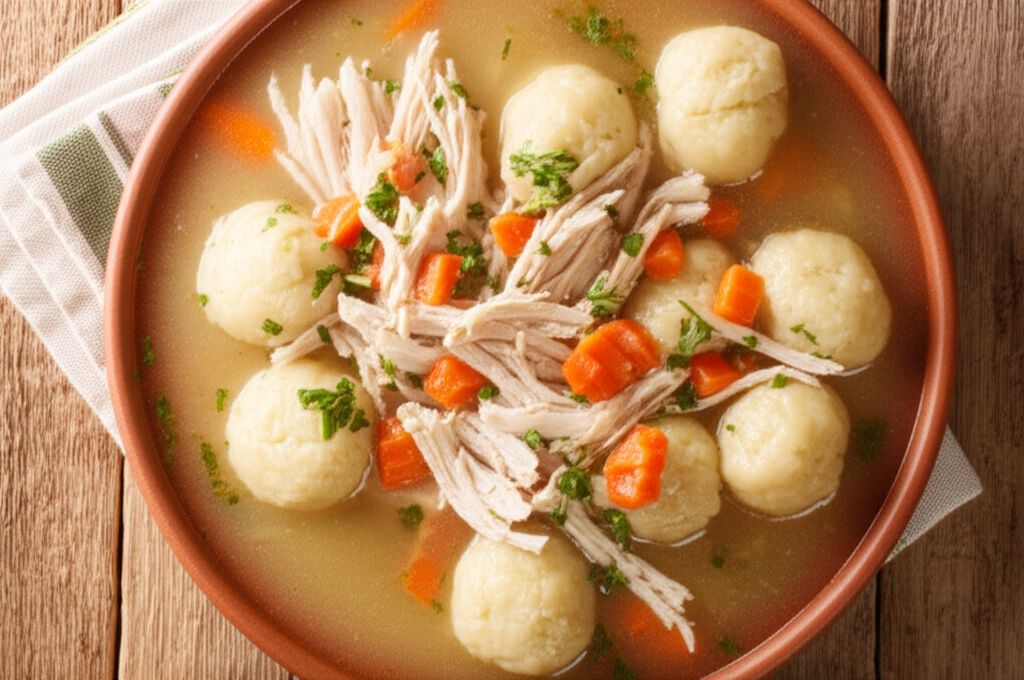 Polish Chicken and Dumplings
