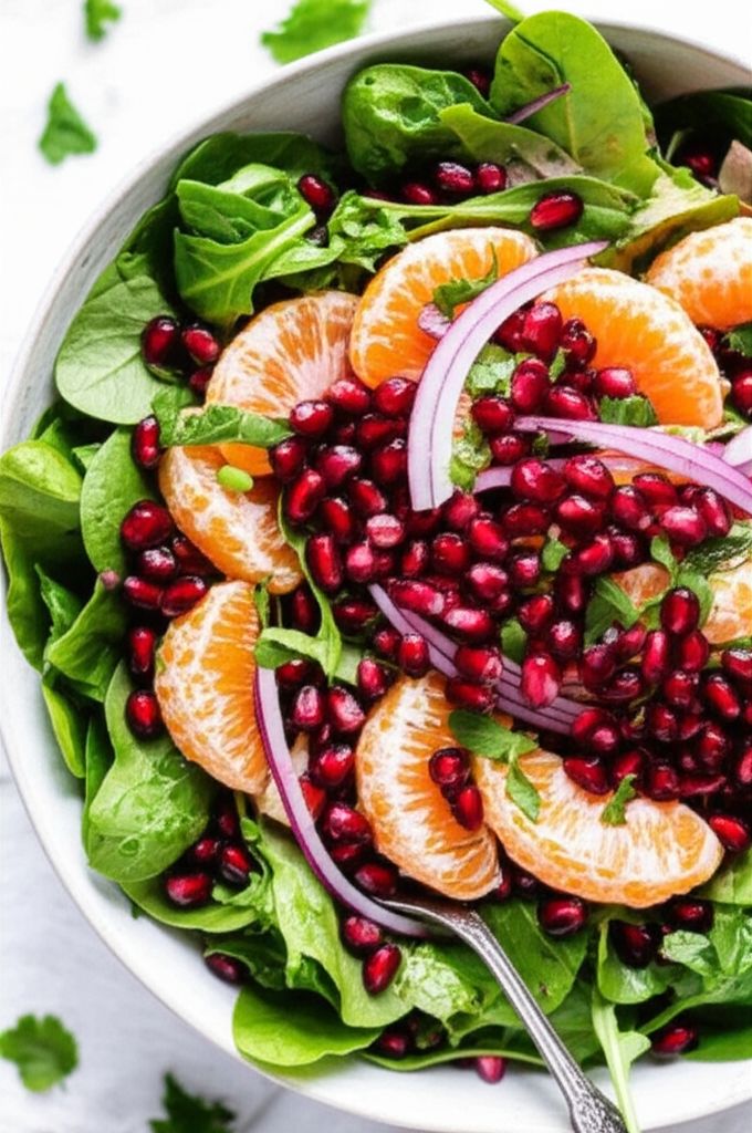 Pretty Pomegranate Salad