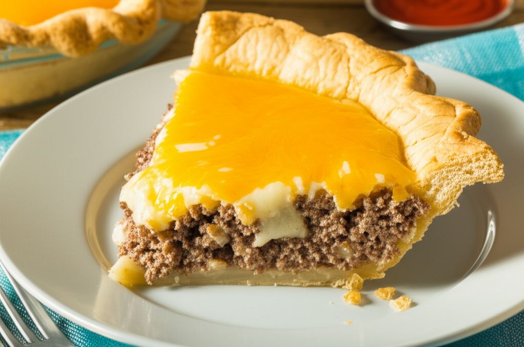 Quick Cheeseburger Pie