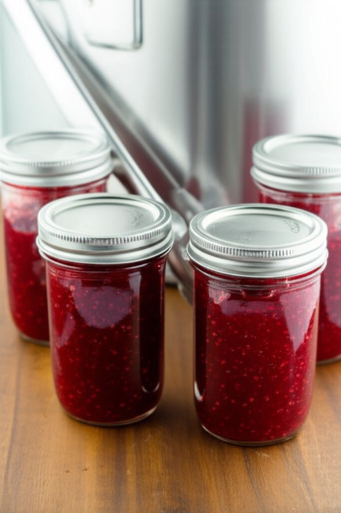 Raspberry Fruit Spread without Pectin