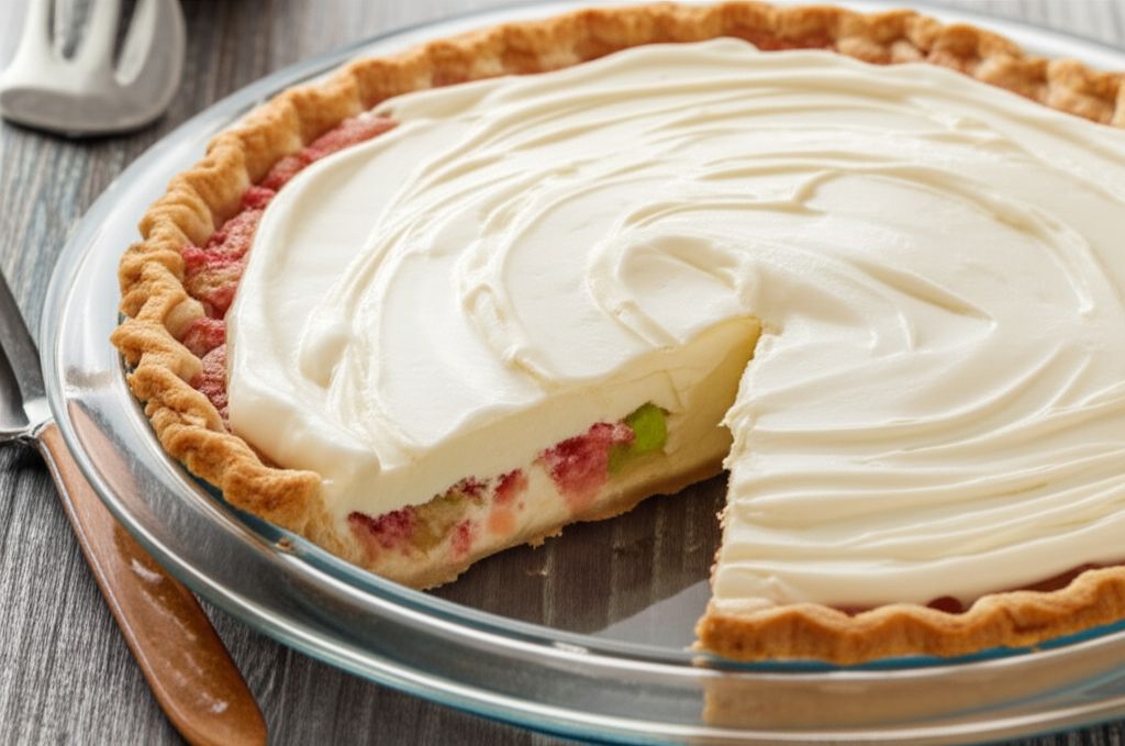 Rhubarb Cheese Pie