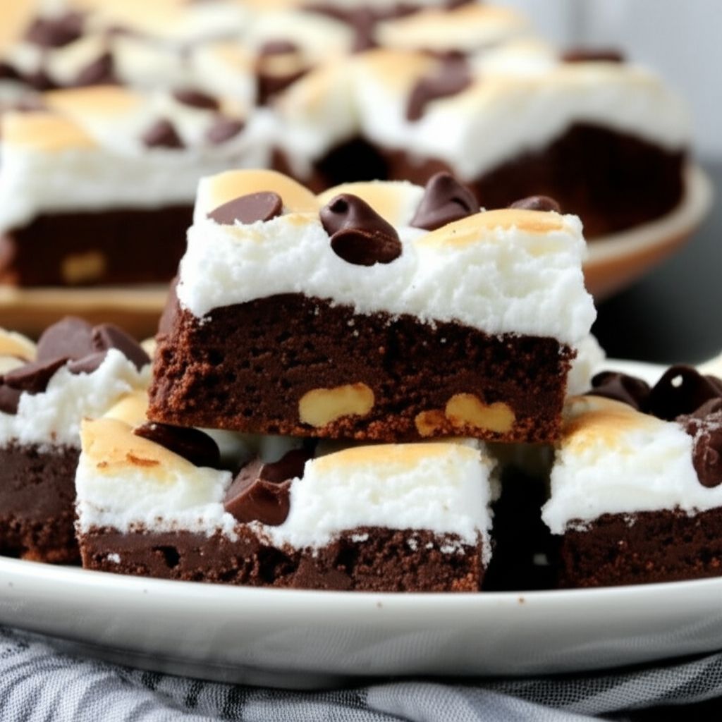 Rocky Road Fudge Bars