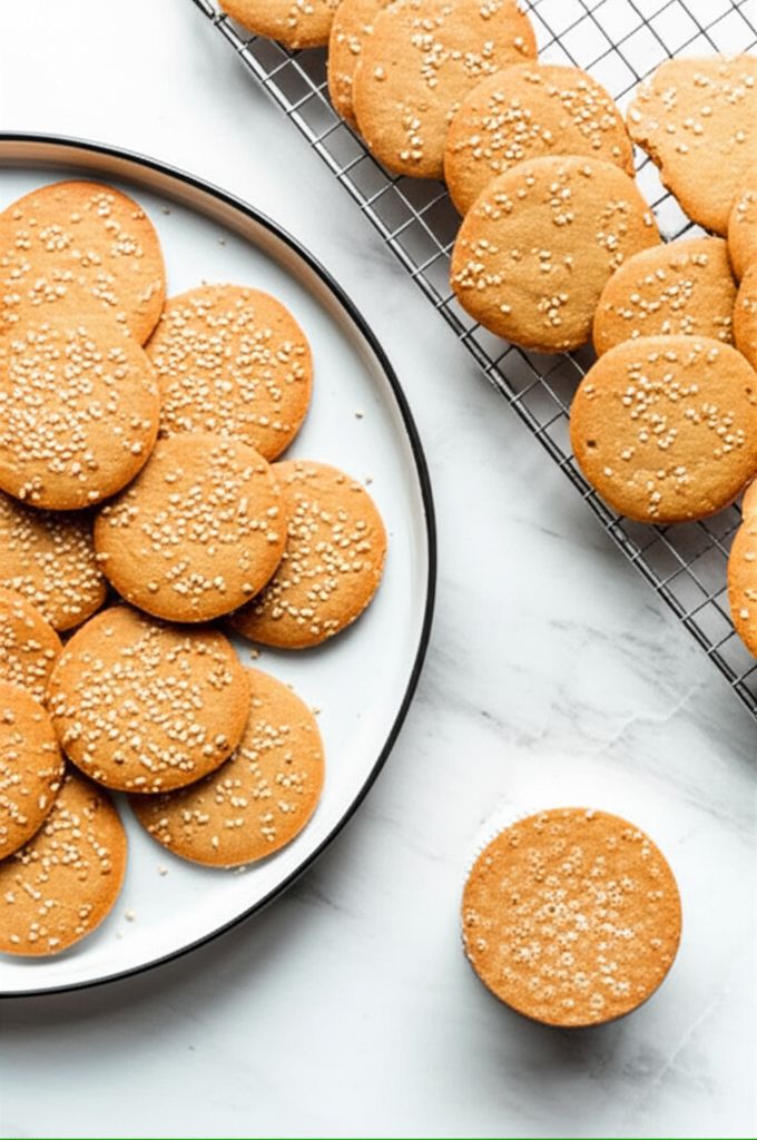 Sesame Lemon Crisps