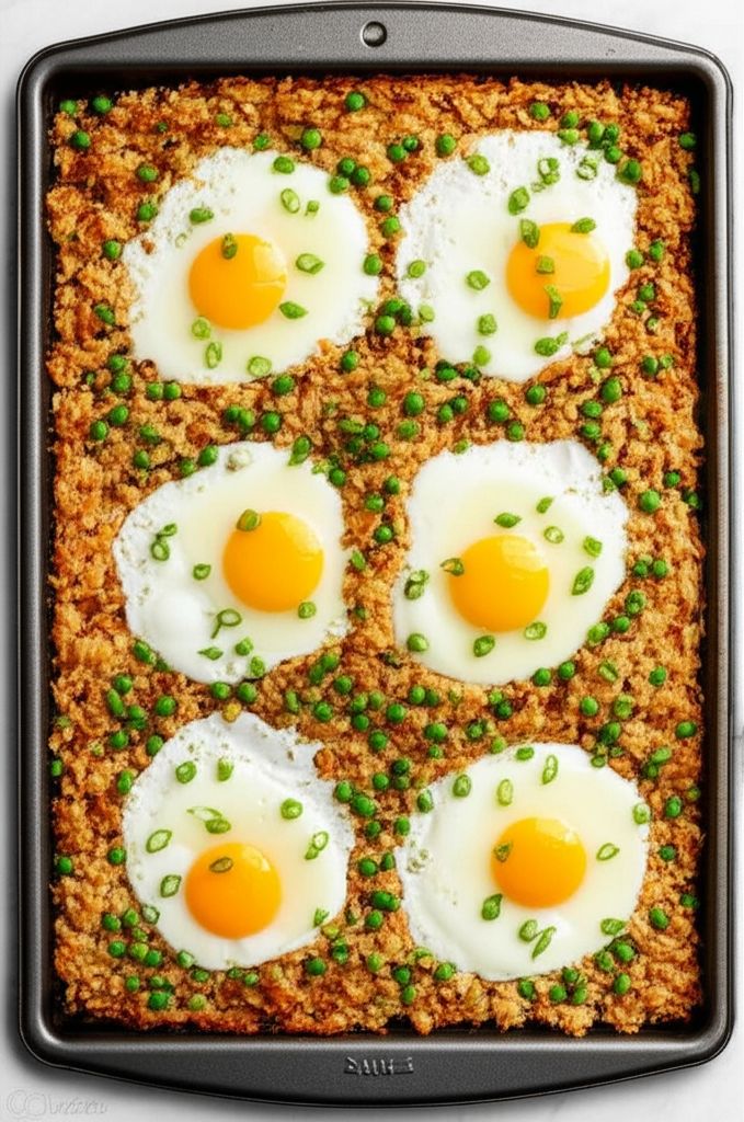 Sheet Pan Fried Rice
