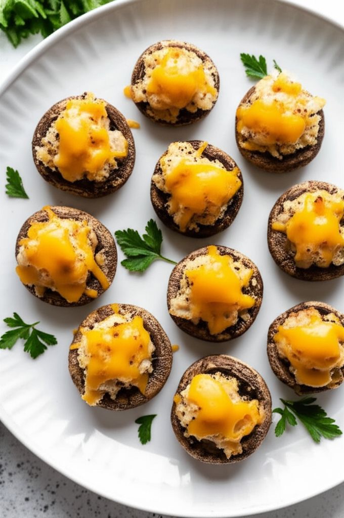 Shrimp Stuffed Mushrooms